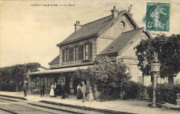 CPA (60)   PRECY SUR OISE La Gare - Précy-sur-Oise