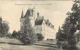 VIENNE -  A252  -vouneuil-sur-vienne- Château De Chitré  -  Carte Bon état - - Vouneuil Sur Vienne