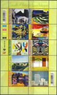 South Africa - 2005 Landscape Paintings Sheet (**) # SG 1533a - Blokken & Velletjes