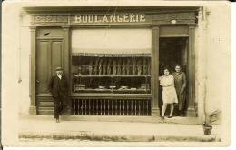 Carte Photo  LANGON, Boulangerie BERDECHE, Allée Maubec  9011 - Langon