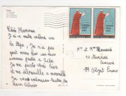 Beau Timbre Yvert N° 513 X 2 / Carte , Postcard Du 18 VII 1971  Pour La France - Lettres & Documents