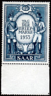 SAAR..1953..Michel # 342...MNH...MiCV - 8.50 Euro. - Ongebruikt