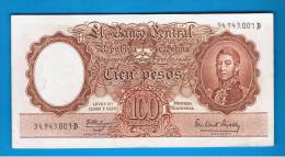 ARGENTINA -  100 Pesos EBC    P-272 - Argentina