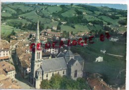 64 - HASPARREN - L' EGLISE ET RUE FRANCIS JAMMES - Hasparren