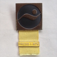 Badge / Pin ZN000332 - Swimming Yugoslavia Beograd (Belgrade) World Championship 1973 PRESS I RTV - Schwimmen