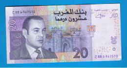 MARRUECOS - MOROCCO -  20 Dirham  2005 SC  P-68 - Marruecos