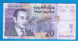 MARRUECOS - MOROCCO -  20 Dirham  2005 Circulado  P-68 - Morocco