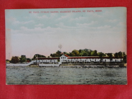 St. Paul,MN--St. Paul Public Baths Harriet Island--cancel 1910--PJ 296 - Sonstige & Ohne Zuordnung