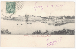 CPA SYDNEY - BOATING ON SYDNEY RIVER - Autres & Non Classés