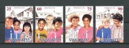 VANUATU 1996 N° 1013/1016 ** Neufs = MNH Superbes  Cote 5,75 €  Noël Christmas Enfants église Children Churchs - Vanuatu (1980-...)