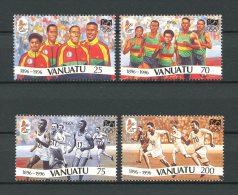 VANUATU 1996 N° 1009/1012 ** Neufs = MNH Superbes  Cote 9 €  Sports JO Courses  Jeux Atlanta Games - Vanuatu (1980-...)