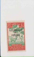 ILES WALLIS ET FUTUNA.  (Y & T)  1930.    N°20 *  Timbres Taxes De Nouvelle Calédonie  *  4c  *  New. - Unused Stamps