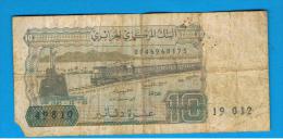 ARGELIA - 10 Dinar 1983 Muy Circulado  P-132 - Algerien