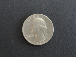 1973 - Quarter Dollar USA  - Etats-Unis - 1932-1998: Washington