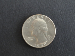 1980 - Quarter Dollar USA  - Etats-Unis - 1932-1998: Washington