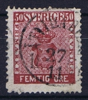 Sweden: 1858 Mi Nr 12 B , Used, Facit 12 , - Used Stamps