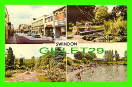 SWINDON, WILTSHIRE - 4 MULTIVIEWS - TRAVEL IN 1970 - - Andere & Zonder Classificatie