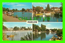 MARLOW, UK - 4 MULTIVIEWS - TRAVEL IN 1975 - - Buckinghamshire