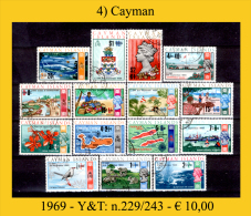 Cayman-004 (1969 - Y&T: N.229/243) - Cayman Islands