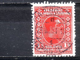 KING ALEXANDER-1 DIN-POSTMARK-MARIBOR-SLOVENIA-SHS-YUGOSLAVIA-1926 - Usati