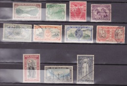 New Zealand, 1946, SG 667 - 677, Complete Set Used - Gebraucht