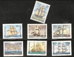 O) 1967 ARGENTINA-REPUBLIC, BOAT, DAY OF THE ARMED FRIGATE, SET MNH. - Unused Stamps