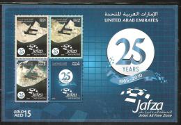O) 2010 UNITED ARAB EMIRATES, 25 YEARS JAFZA, ECONOMIC ZONE OF DUBAI, SOUVENIR MNH- - Emirats Arabes Unis (Général)