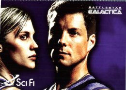 (654) AVANT "free" Postcard From Australia - Science Fiction TV Shpw Advertising - Galactica - TV-Serien