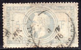 N° 33 (Napoléon Oblitéré Signé BRUN)  COTE= 1200 Euros !!! - 1863-1870 Napoleon III With Laurels