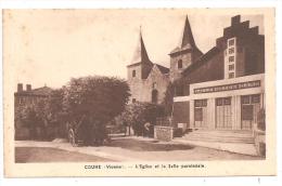 Couhe-L'Eglise Et La Salle Paroissiale Notre Dame (Réf.7690) - Couhe