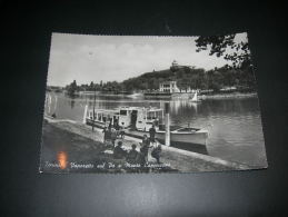 Torino. Vaporetto Sul Po E Monte Cappuccini.  Viaggiata 1961.  2558 - Fiume Po