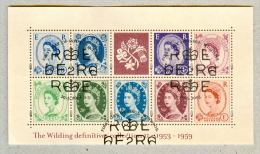 GREAT Britain - 2003 - Wildings Minisheet 2 - MS2367 - VFU - St Edwards Wmk - ON PIECE - Blocks & Kleinbögen