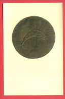 135661 / AN ANCIENT GREEK DISCUS , DOLPHIN ,  GAMES IN ANCIENT OLYMPIA - Russia Russie Russland Rusland - Athlétisme