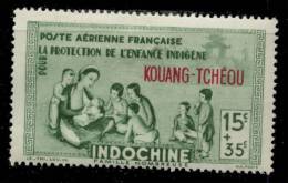 Kouang-Tchéou Poste Aérienne    N° YT 1*   -   Cote 1 Euro - Ungebraucht