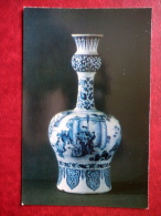 Vase Depicting Scenes From The Chinese Theatrical Performances - Faience - Delftware - 1974 - Russia USSR - Unused - Altri & Non Classificati