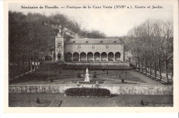 Floreffe-(Province De Namur) -Le Séminaire-Portique De La Cour Verte (XVIIe S)-Grotte Et Jardin-Statue De Saint-Norbert - Floreffe