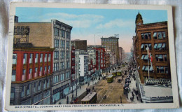 C.P.-C.P.A. KPA. USA -- NEW YORK  MAIN STREET ROCHESTER  . USA-FRANCE 1915 - Rochester