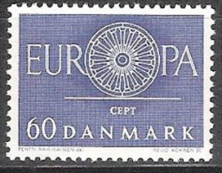 DENMARK  #60 ØRE** FROM YEAR 1960 - Unused Stamps