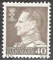 DENMARK  #40 ØRE** FROM YEAR 1961 - Unused Stamps