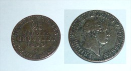 ETATS ALLEMAND PRUSSE 2 1/2 SILBER GROSCHEN ARGENT 3,2g 1843A - DEUTCHLAND - Altri & Non Classificati