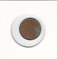 25 CENTIMES Bronze 1946 Qualité+++++++++++++++++ - Luxembourg