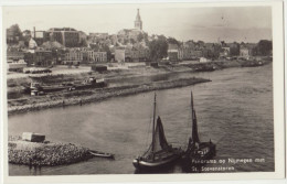 Panorama Op Nijmegen Met St. Stevenstoren - & Boat - Nijmegen