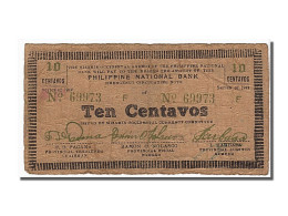 Billet, Philippines, 10 Centavos, 1942, KM:S573, TTB - Filippijnen