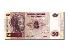 Billet, Congo Democratic Republic, 50 Francs, 2000, 2000-01-04, NEUF - República Democrática Del Congo & Zaire
