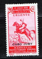 Cabo Juby Año 1937  - 20 Cts. Edifil  101 - Cabo Juby