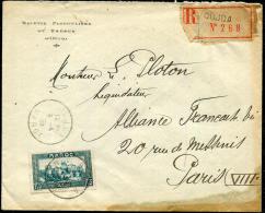 MAROC - N° 144A  SUR LR DE OUJDA LE 8/4/1935, POUR PARIS - TB - Briefe U. Dokumente