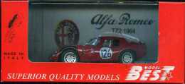 ALFA ROMEO TZ2 TARGA FLORIO 1966 BEST 9105 NUOVO IN BOX - Best Model