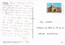 5640. Postal IBIZA (Balearres) 1995. Puerto De Ibiza - Cartas & Documentos