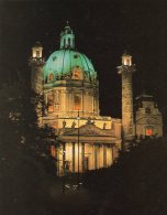 Wien Bei Nacht. - Karlskirche - Kirchen