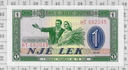 1 Lek, World Paper Money N° 40 Neuf - Albanië